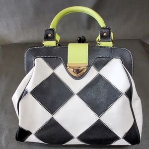 Charming Charlie Harlequin Handbag